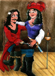 The Scallywag and the wench by syxx