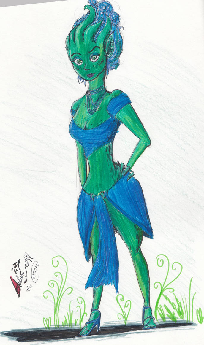 Lusty Lizard Fanart by AuburnCrow on DeviantArt
