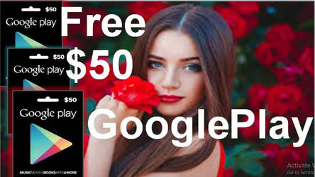 $50 Google play gift card giveaway. by masudely