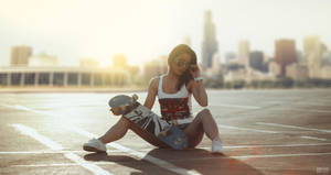 skater girl by BIOCITY2