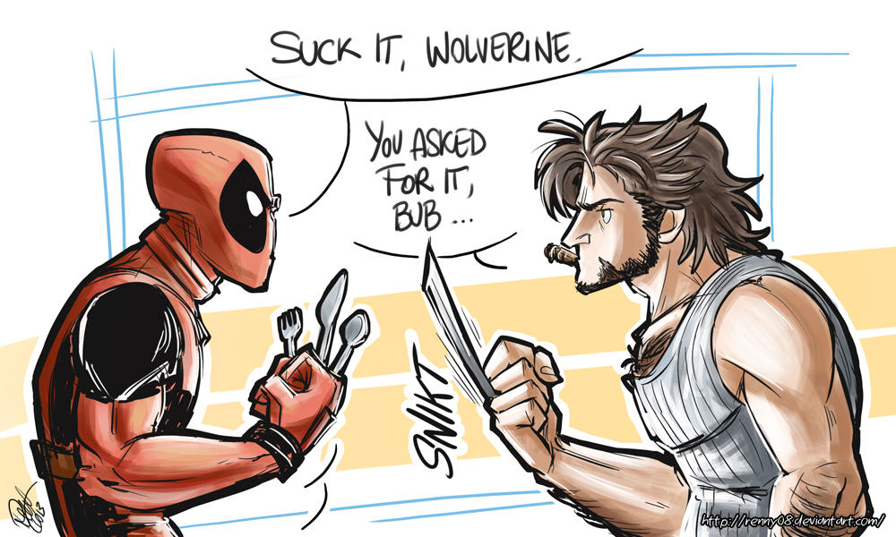 Deadpool and Wolverine - You asked for it by Renny08