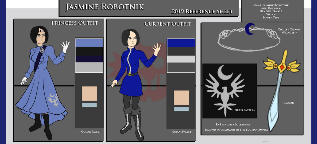 Jasmine Robotnik Bio ( 2019) by JasmineRobotnik on DeviantArt