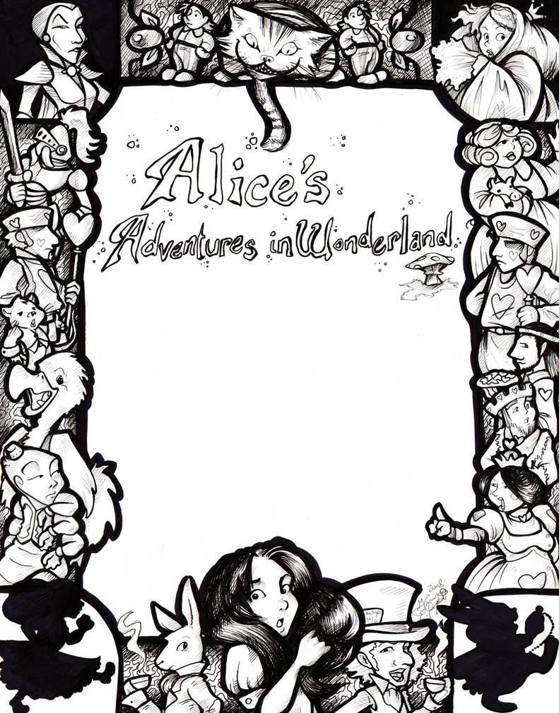 Alice's Adventures - Flier by LeftiesRevenge