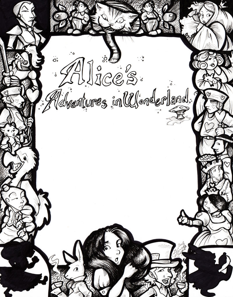 Alice's Adventures - Flier by LeftiesRevenge