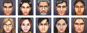 Tycoon portraits by iSohei