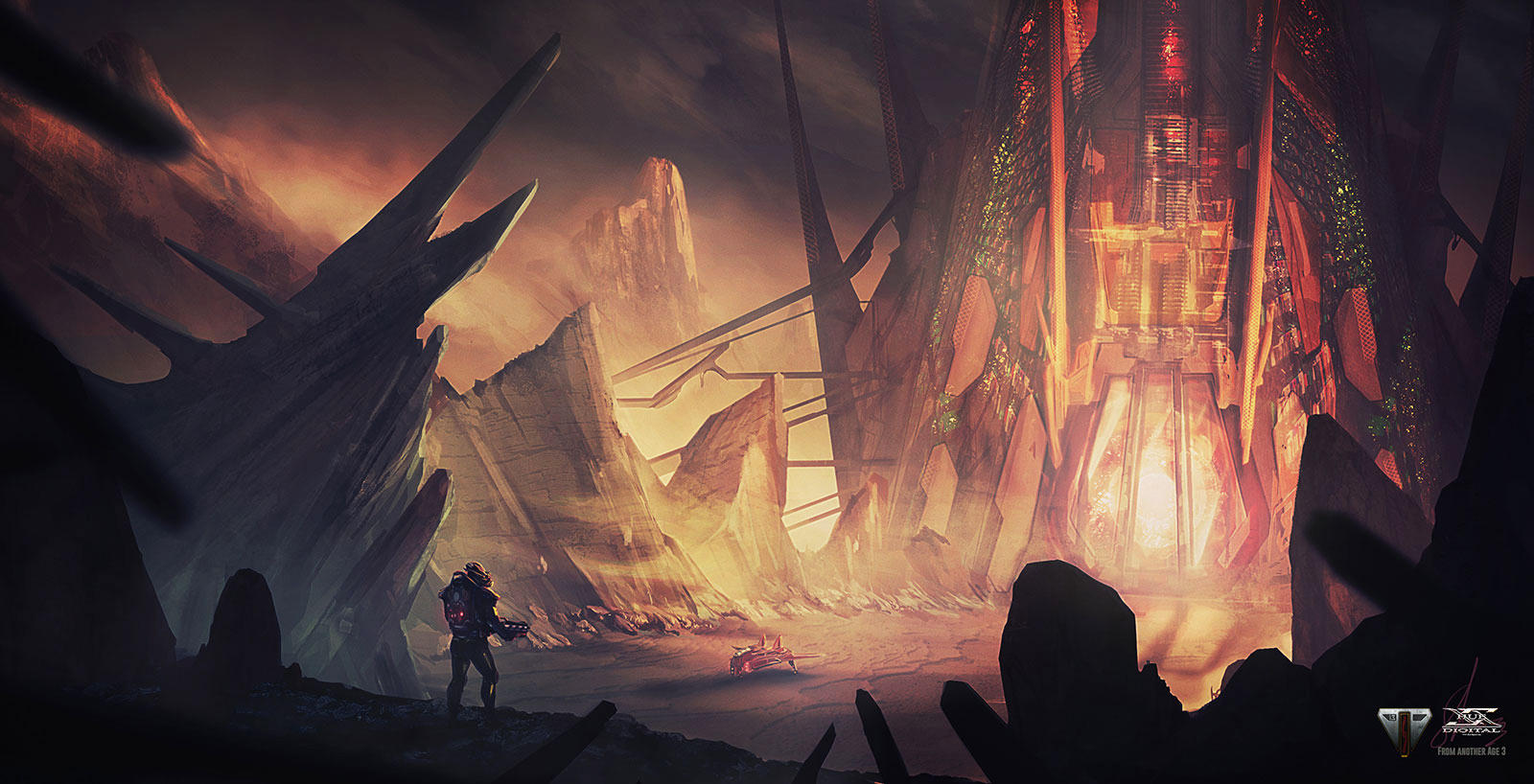 From Another Age - concept art 3 - SUNIUM UNIT by Shue13