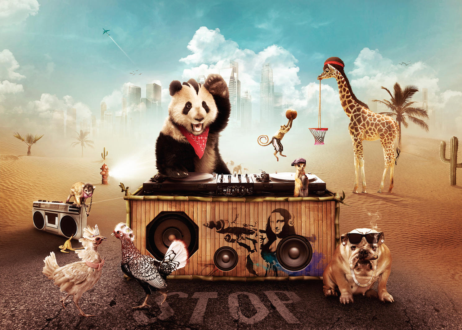 Party Animals by visio-art