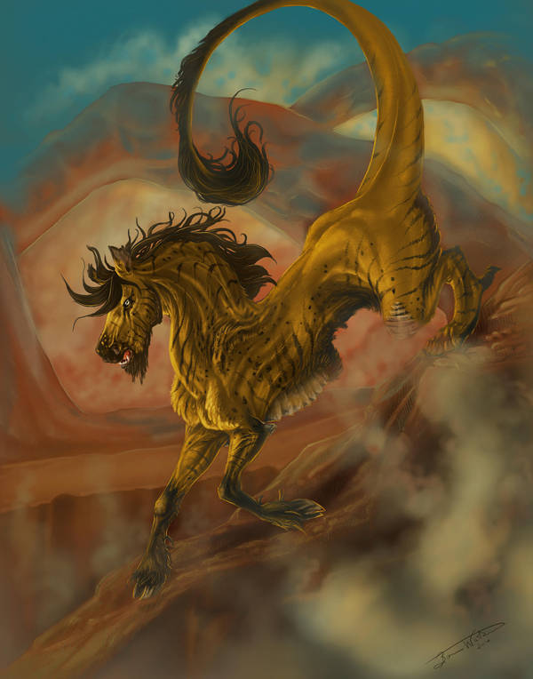 Desert Horse by bonbon3272