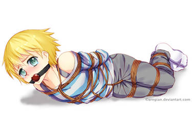 Aaron in Shibari by Aregian
