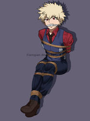 Bakugou Katsuki Tied up by Aregian