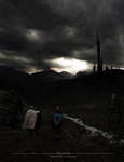 Le campement by MaliciaRoseNoire