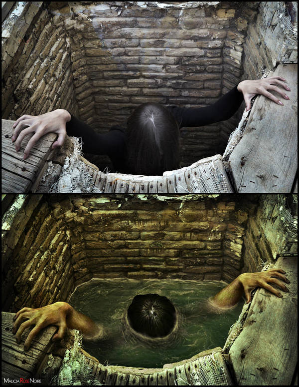 Sadako - Before/After by MaliciaRoseNoire