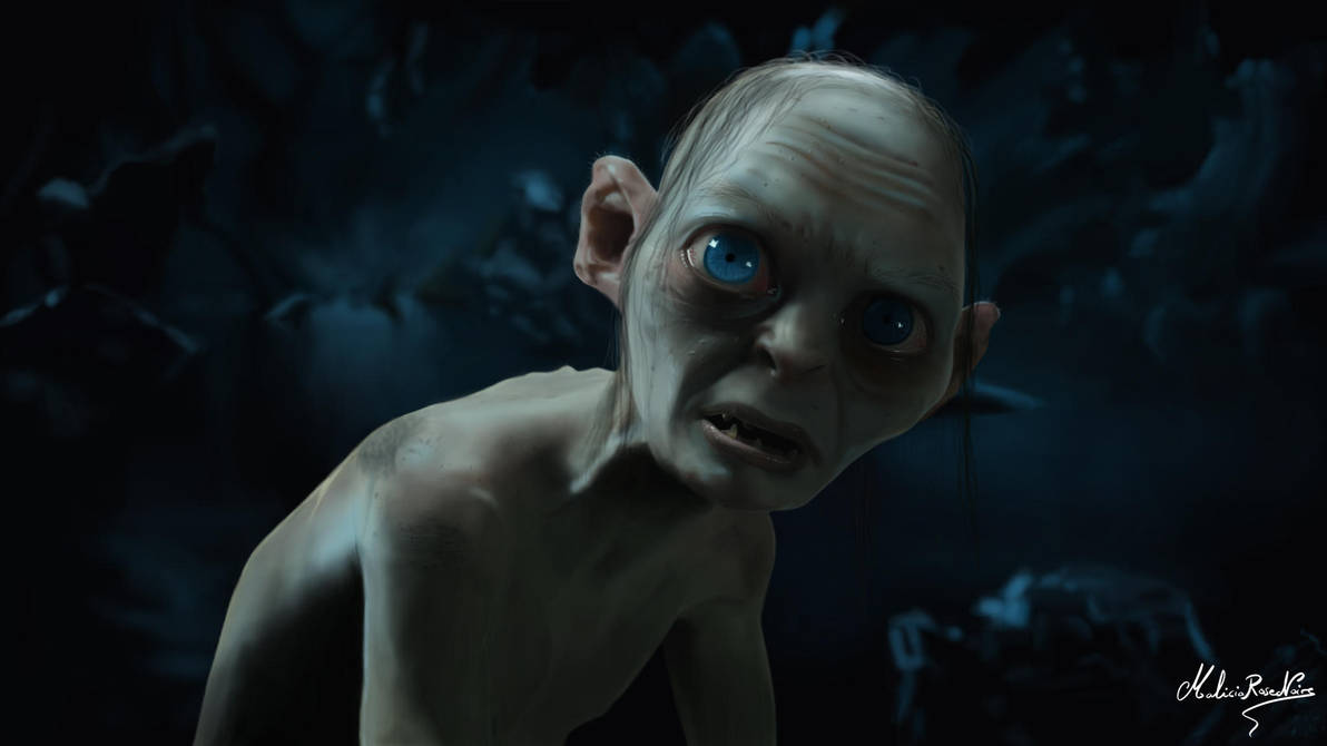 Gollum - Study by MaliciaRoseNoire
