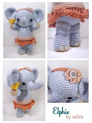 Elphie - amigurumi by selkie