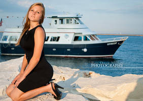 Nikki on the shore by SolitaryAlignment