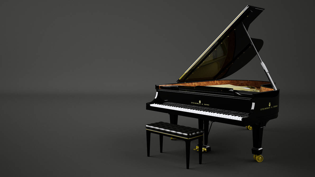 Steinway and Sons Grand Piano by bewsii