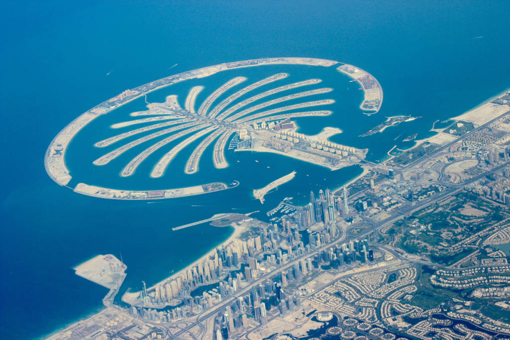 Dubai Palm Tree Island By Aviatorandy On Deviantart