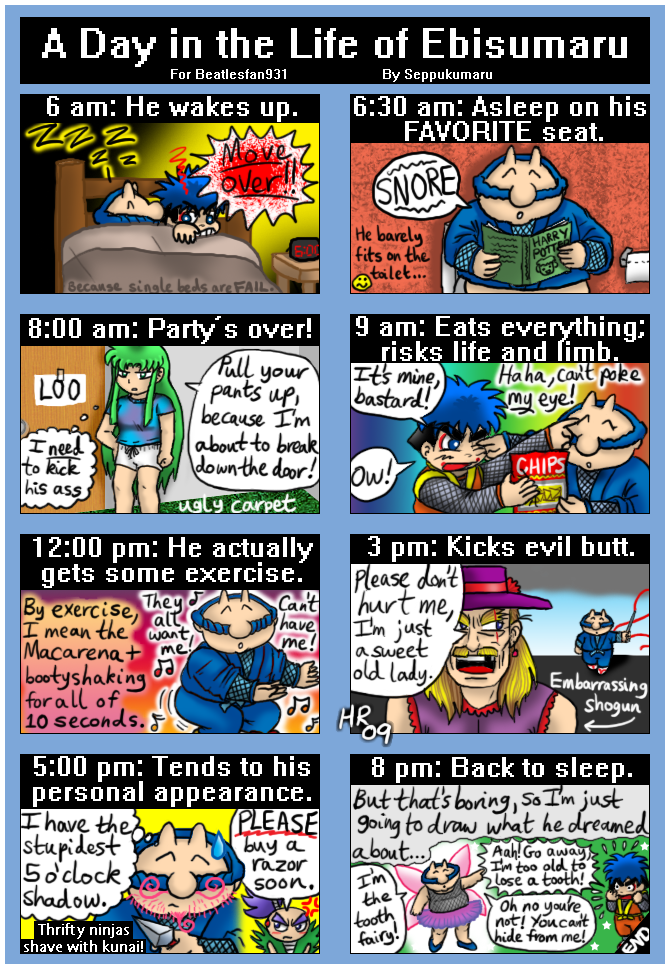 Gift Comic for Beatlesfan931 by Seppukumaru