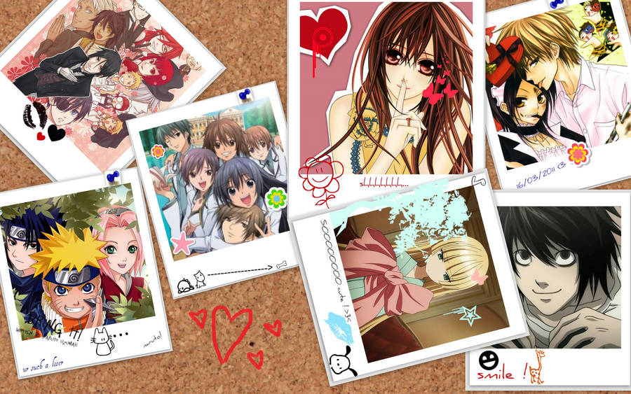 anime collage wallpaper by yahiroxyuki on DeviantArt