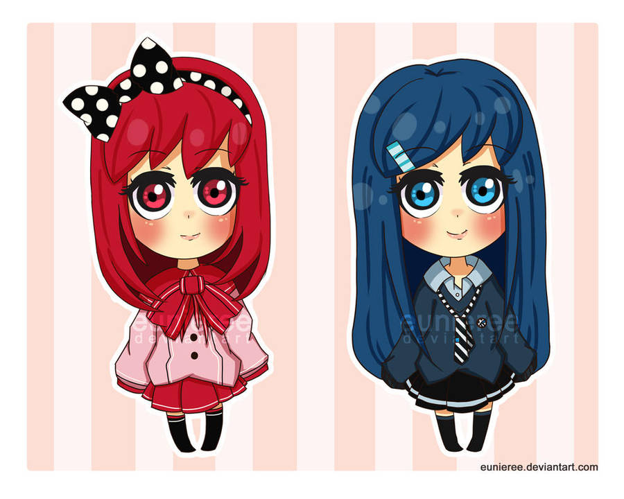 Chibi School Girl Adopts Batch 01 Closed By Eunieree On