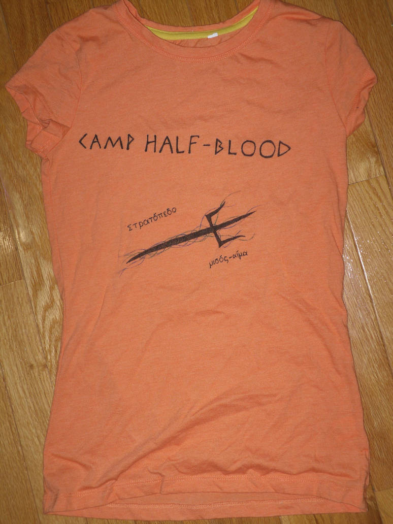 Camp Half-Blood T-shirt Design by ofWingsAzure on DeviantArt