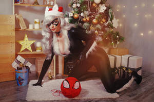 Black Cat Mary Jane Gwen Stacy Cosplay Marvel by AGflower