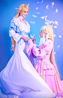 Kyoko Mogami and Nanokura Mimori 3 by YuuGray