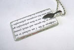 Back of pendant by inchworm