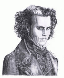 Sweeney Todd (Johnny Depp) by MarkusBogner
