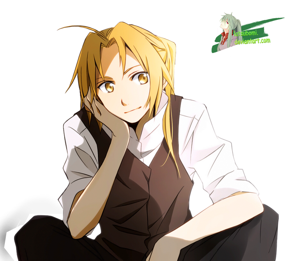 Render Edward Elric Fullmetal Alchemist By Latsubomi On Deviantart