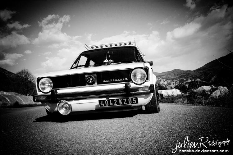 VW Golf Mk1. by Zazaka