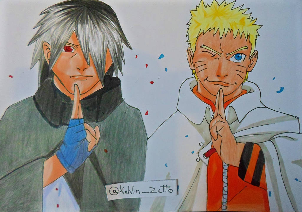 Speed Drawing Naruto e Sasuke BORUTO Naruto the by ColoringManga13