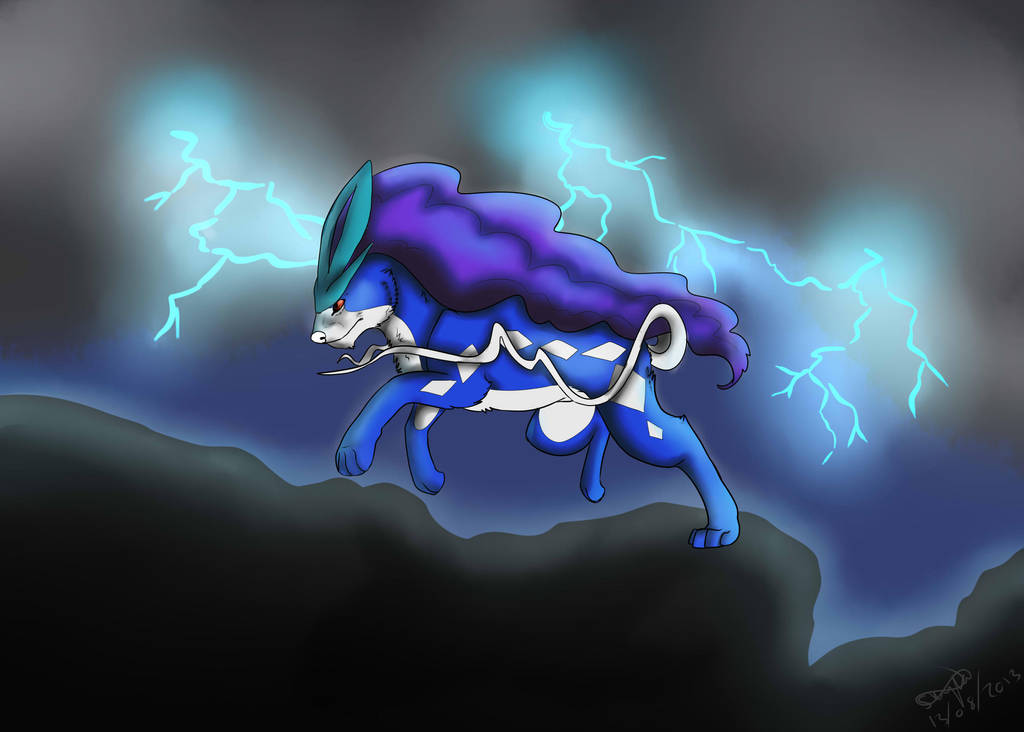 Suicune by IvyPetal on DeviantArt