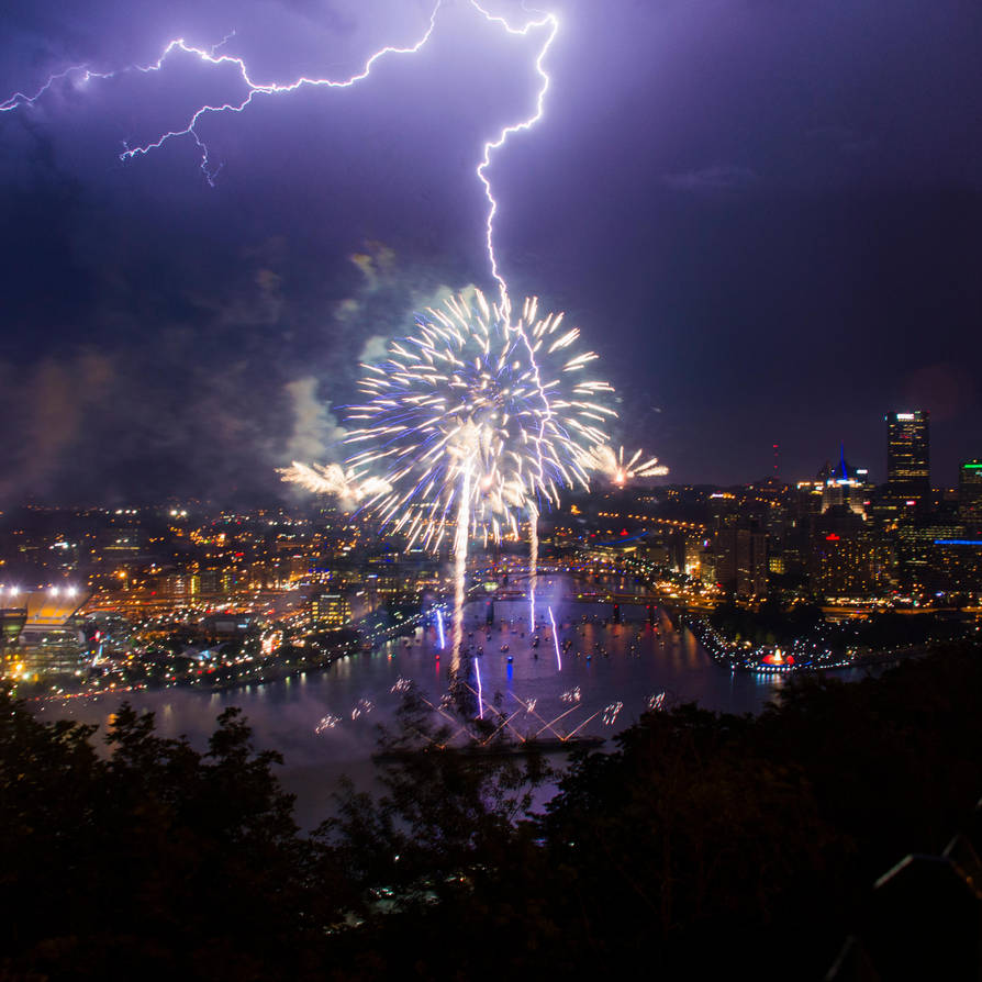 Firework Lightning by VampireKetsuki Firework Lightning by VampireKetsuki
