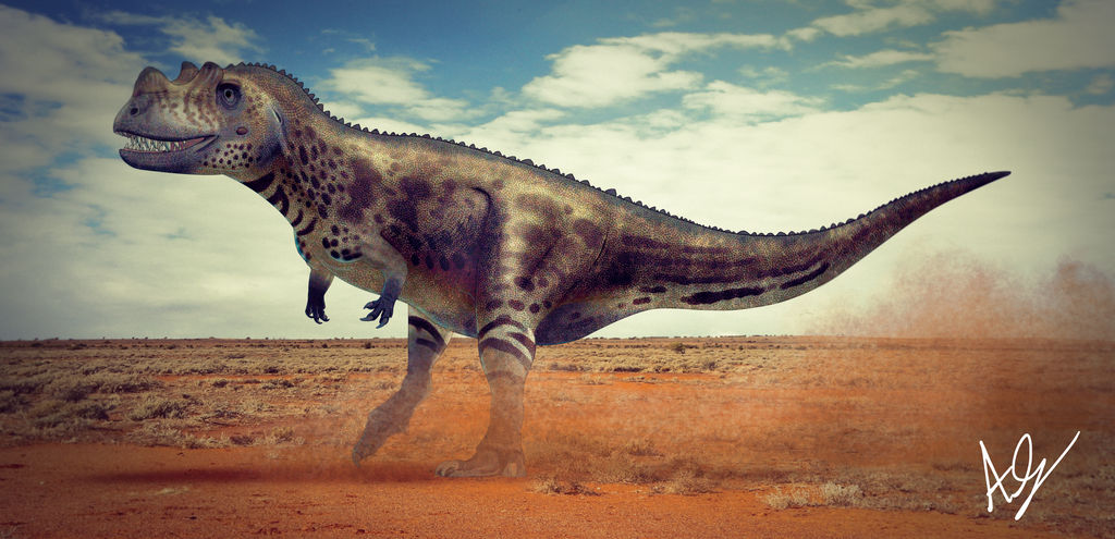 Paleo-Art: Ceratosaurus by vcubestudios