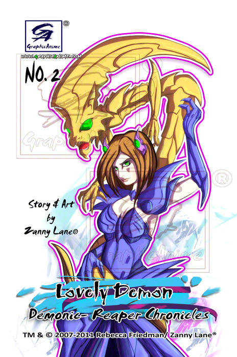 Lovely Demon #2 Cover by GraphicAnime