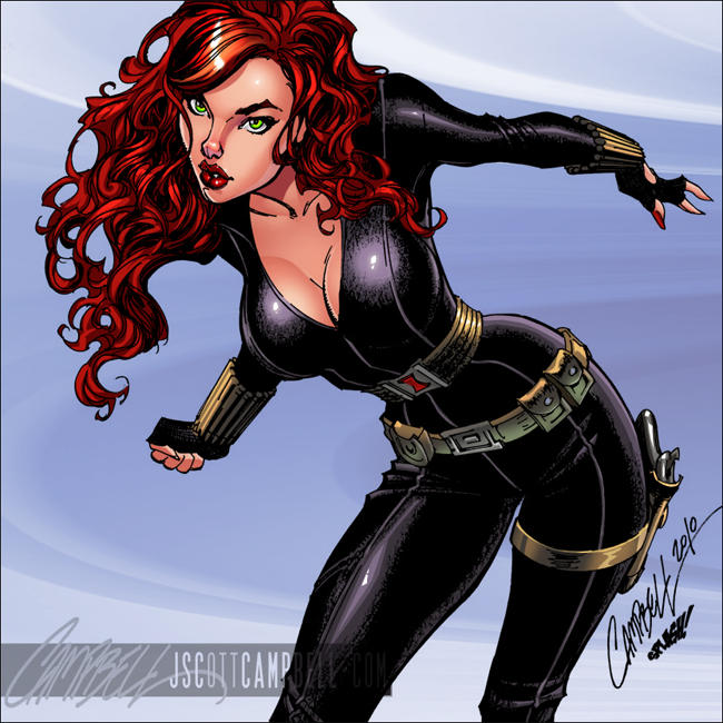 Black Widow-Campbell-Colors by SplashColors