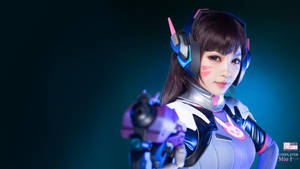 Overwatch D.Va Desktop by aoandou