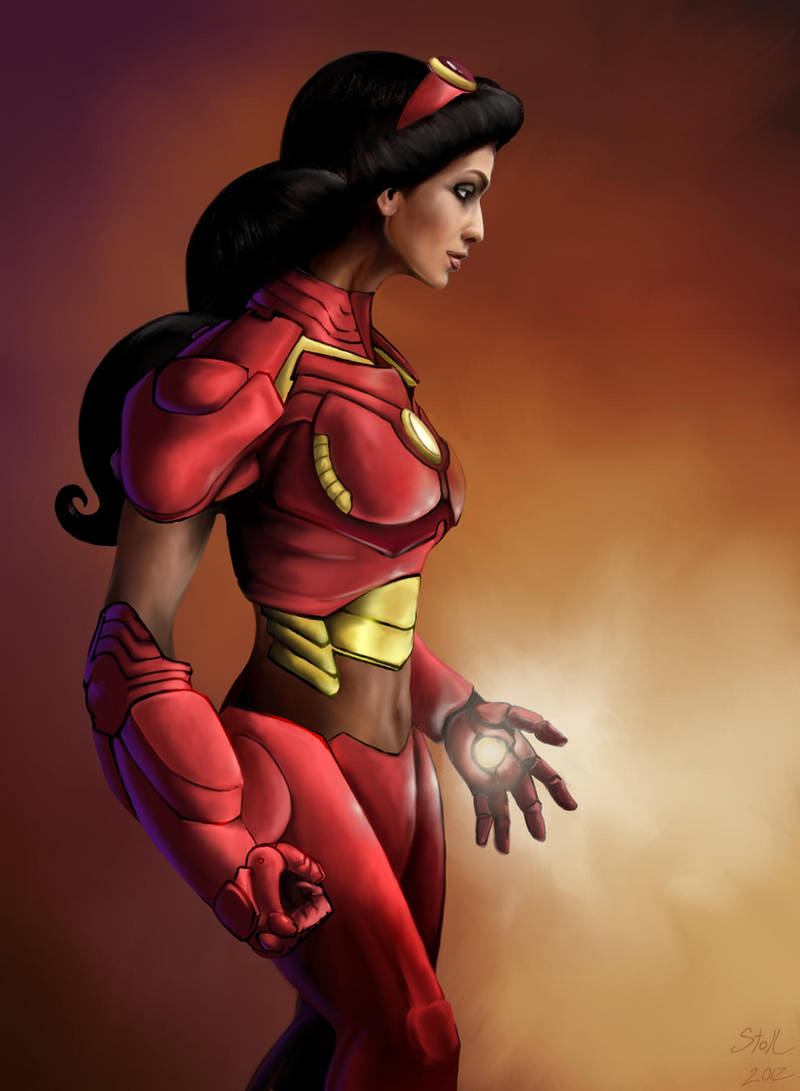 Princess Avengers: IRONMAN by Christopher-Stoll