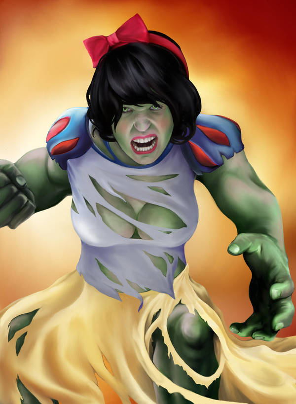 Princess Avengers: HULK by Christopher-Stoll