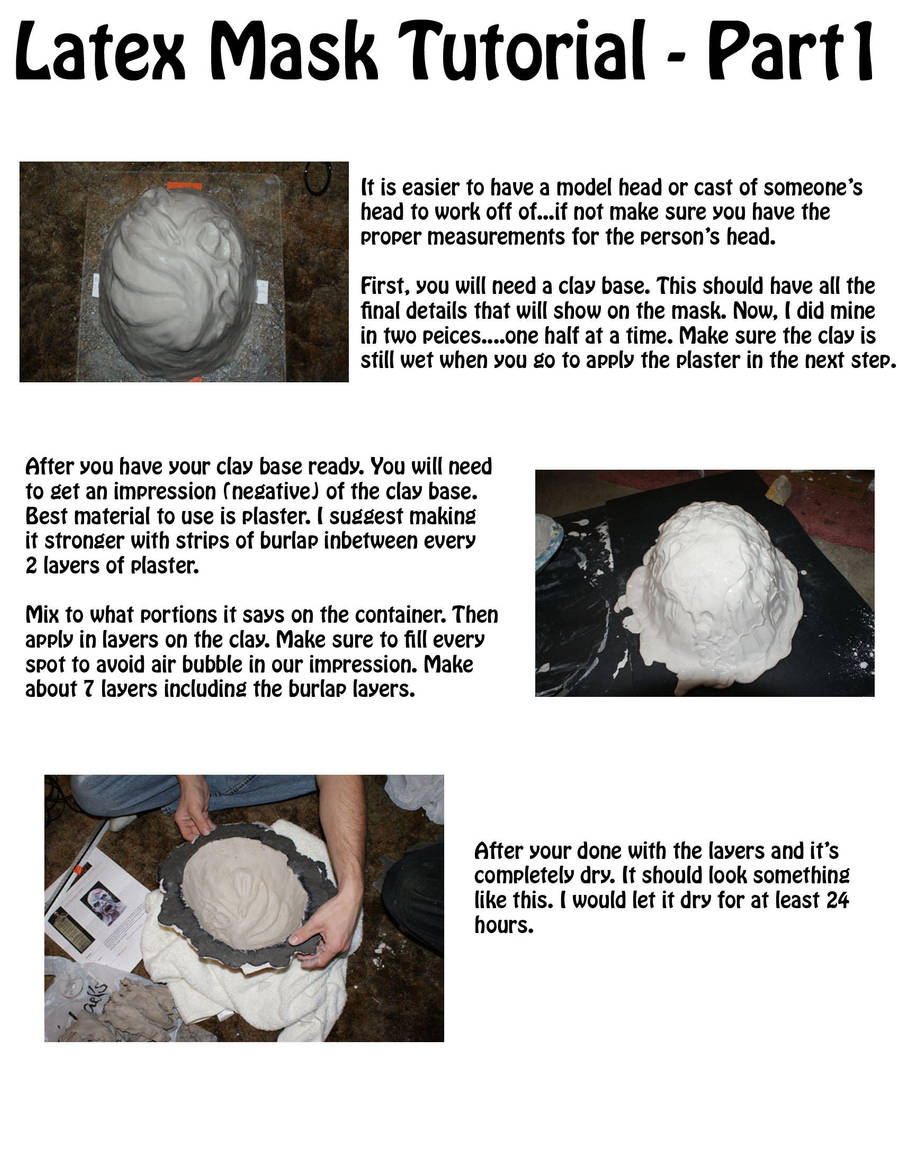 Latex Mask Tutorial Part 1 by Xehnis