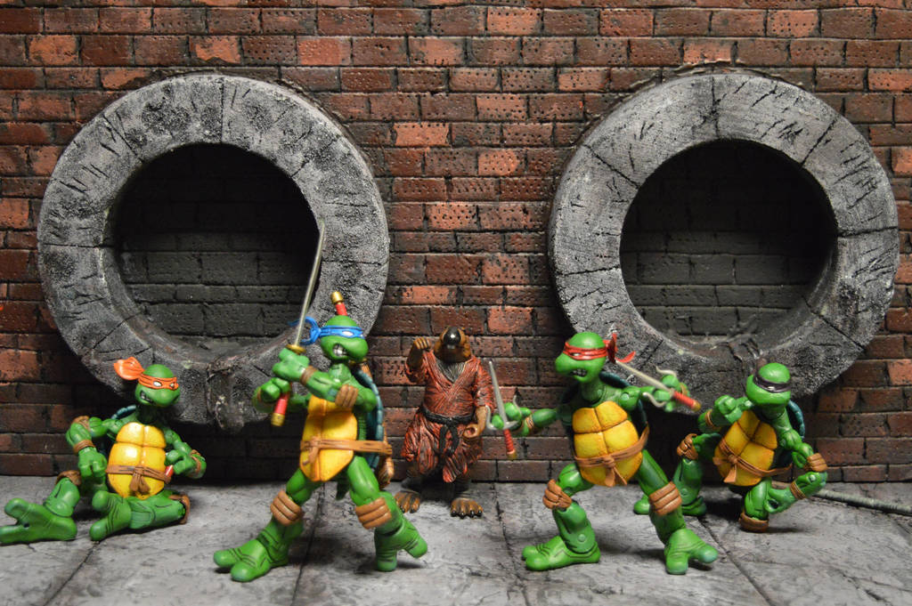 TMNT Sewer Diorama 11 by jaredjlee on DeviantArt