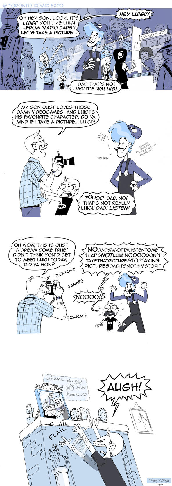 Shrub Monkeys 121 ComicExpo by ktshy
