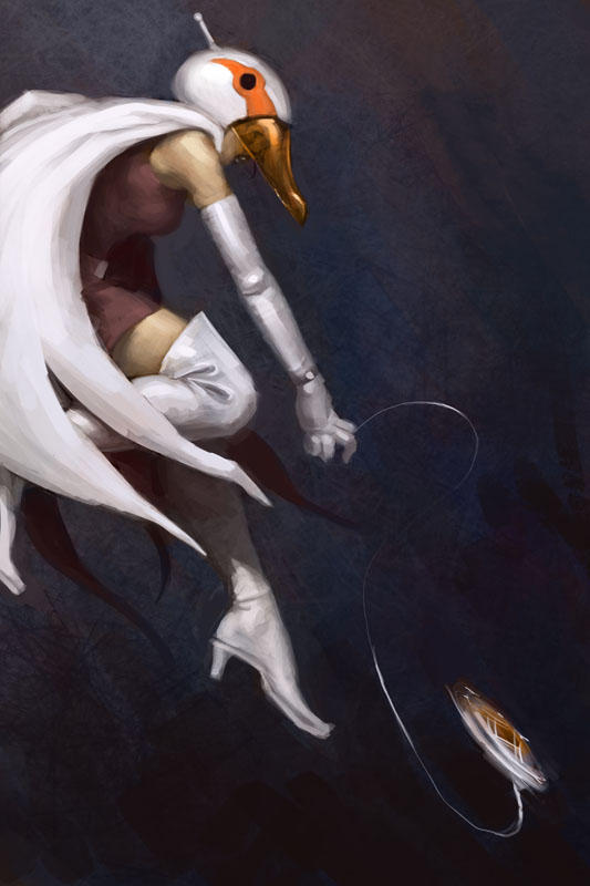 swan by dangerousllama