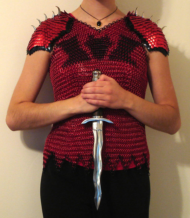 Runescape Dragon Chainmaille by Kithplana
