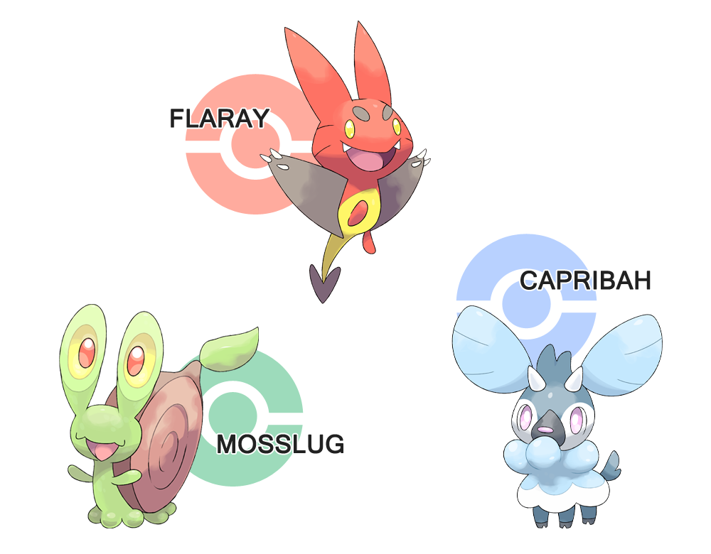 Generation 3 Starters by SteveO126 on DeviantArt