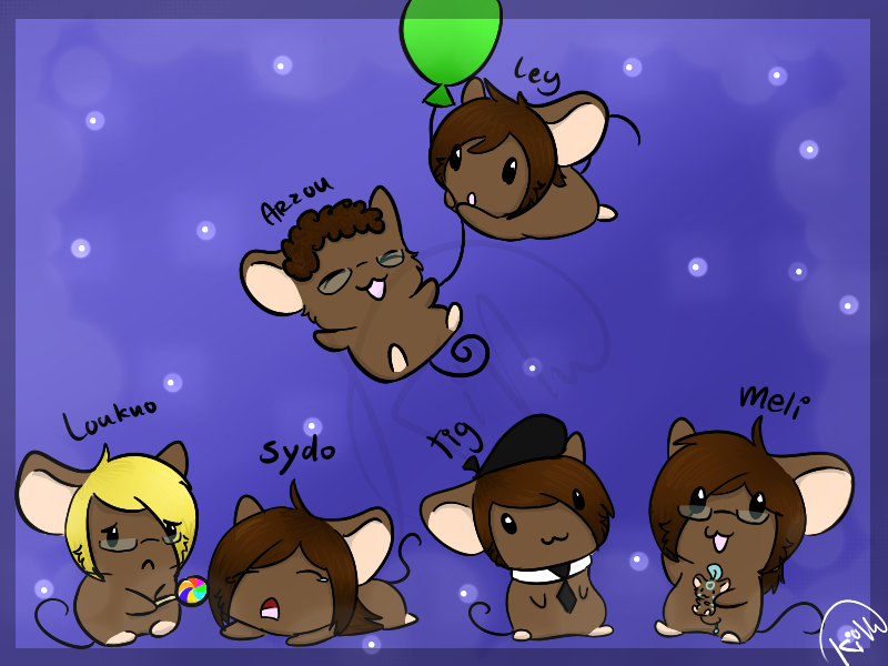 :Tfm: Chibi admins by killercats