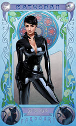Fav superheroine: Catwoman by pardoart