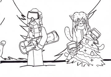 2016 Panel 2- lineart by Catboy-Trades