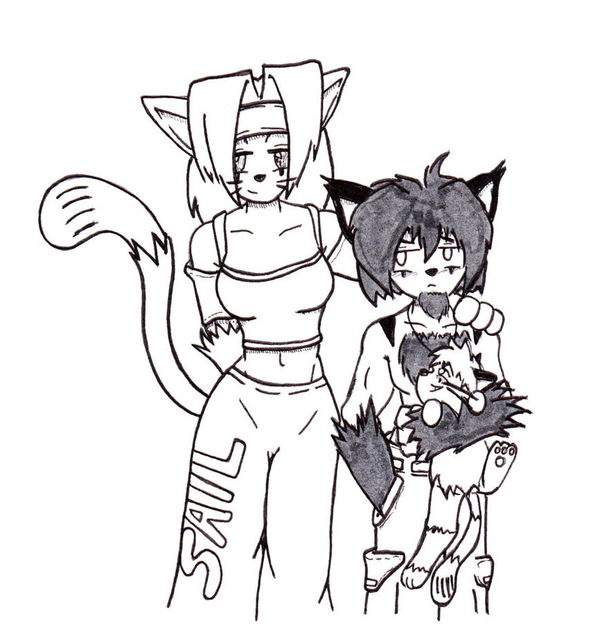 The Children Marcus - Lineart by Catboy-Trades